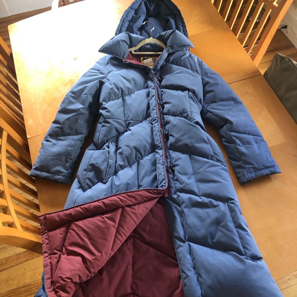 REI Knee Length Down Parka - Size Medium